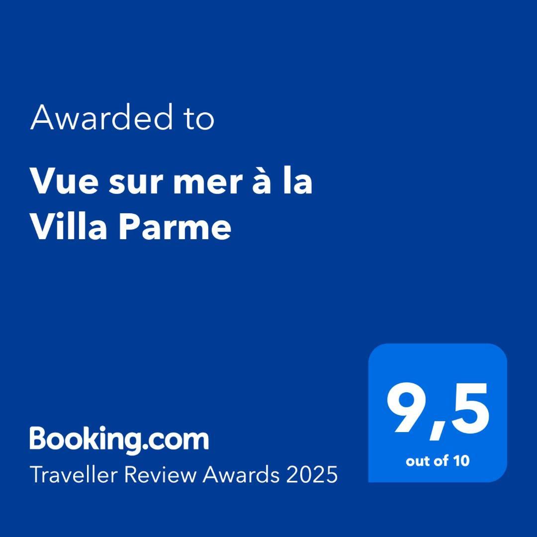 Vue Sur Mer A La Villa Parme 르 로베르 외부 사진